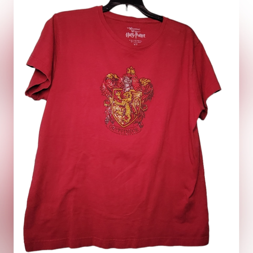 Gryffindor Shirt Womens XL Red Universal Studios Wizarding World Of Harry Potter